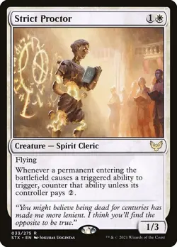[MTG] Strict Proctor (033) (STX) NM - Image 1