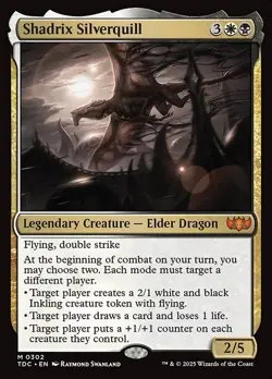 [MTG] Shadrix Silverquill (0302) (TDC) NM - Image 1