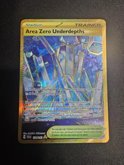 Area Zero Underdepths 174/142 Stellar Crown Gold Secret Rare Holo - Pokemon TCG - Image 1