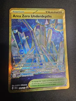 Area Zero Underdepths 174/142 Stellar Crown Gold Secret Rare Holo - Pokemon TCG - Image 2