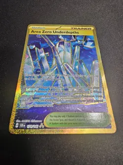 Area Zero Underdepths 174/142 Stellar Crown Gold Secret Rare Holo - Pokemon TCG - Image 4