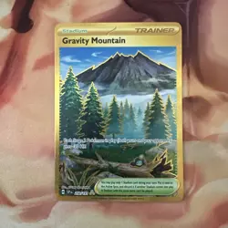 Gravity Mountain 250/191 Surging Sparks Gold Secret Rare Pokemon TCG - Image 1