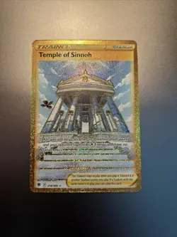 Pokemon TCG Temple of Sinnoh Gold Secret Rare Card 214/189 Astral Radiance - Image 4