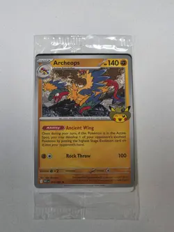 Pokemon Chicago Field Museum Fossil Exhibit Exclusive Archeops Promo New Sealed - Image 1