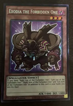 YuGiOh! - Exodia the Forbidden One (Chibi) BLGG-EN002 Secret Rare NM - Image 1