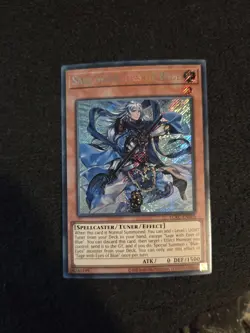 YUGIOH Secret Rare Sage With Eyes Of Blue LCKC-EN015 - Image 1