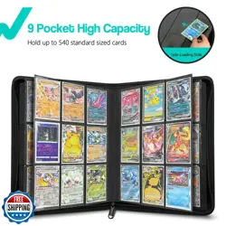 Ravaver 9 Pocket Card Binder, 540 Cards Trading Cards Games Collection Holder - Image 2