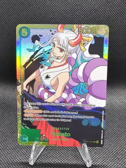 YAMATO OP01-121 Secret Rare SEC One Piece Card Game Romance Dawn English NM/M - Image 1