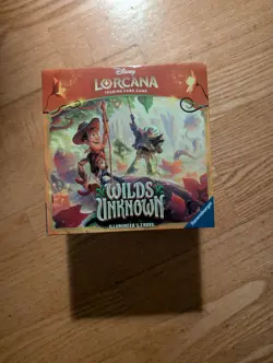Disney Lorcana: Wilds Unknown Illumineer's Trove Sealed New - Image 1