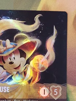 Minnie Mouse Musketeer Champion 206/204 Enchanted Ursula's NM Disney Lorcana - Image 2
