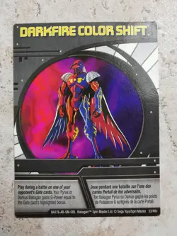 Bakugan Battle Brawlers Spin Master Card BA276 Darkfire Color Shift - Image 1