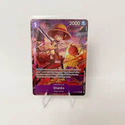Shanks OP13-065 (Alternate Art) - One Piece Card Game Carrying On His Will NM - Image 1