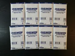 8 Packs Digimon Card Game Store Tournament Kit 2024 Oct - Dec - Image 1