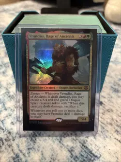 MTG Adventures in the Forgotten Realms: Draconic Rage Commander Deck - Image 1