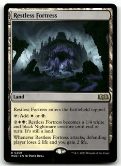 Restless Fortress #259 (NM) Wilds of Eldraine WOE Magic MTG - Image 1
