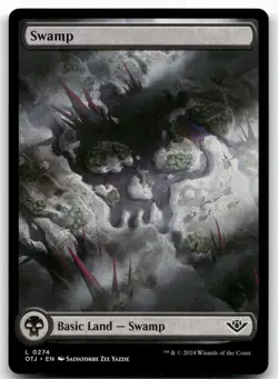 Swamp (0274) #274 (NM) Thunder Junction OTJ Magic MTG - Image 1