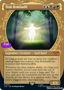 MTG Foil Tom Bombadil (Showcase) 331 Universes Beyond: The Lord of the Rings:... - Image 1