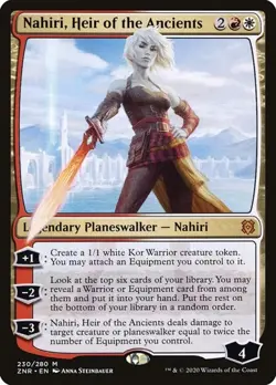 Nahiri, Heir of the Ancients ZNR NM MTG - Image 1