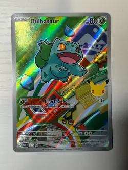 Bulbasaur MEP037 First Partner's Promo Near Mint Pokemon TCG - Image 1