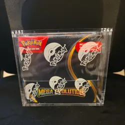 Pokemon Mega Evolution Enhanced Booster Box - Brand New Sealed + Acrylic Case - Image 1