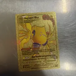 Regieleki Foil Metal Pokemon Pokemon Fan Art Collectible Card Trading - Image 1