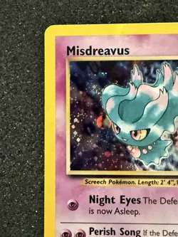 Pokemon Misdreavus Holo Rare Neo Revelation # 11/64 - NM - Image 2