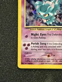 Pokemon Misdreavus Holo Rare Neo Revelation # 11/64 - NM - Image 4