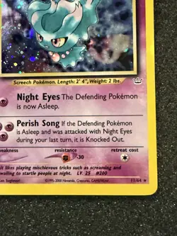 Pokemon Misdreavus Holo Rare Neo Revelation # 11/64 - NM - Image 5