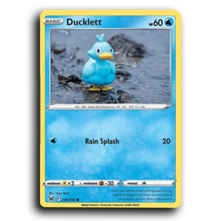 Ducklett 046/196 Common Lost Origin Pokemon NM - Image 1