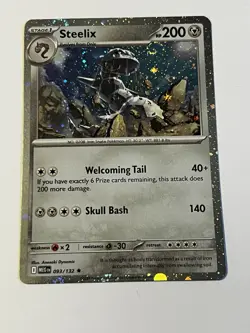 Pokemon Steelix Full Swirl (Cosmos Holo) 093/132 - Image 3