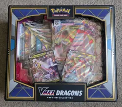 Pokemon TCG VMAX Dragons Premium Collection Box - Factory Sealed - Image 2
