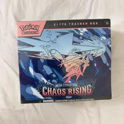 Pokemon TCG Mega Evolution Chaos Rising Elite Trainer Box ETB - New Sealed - Image 1