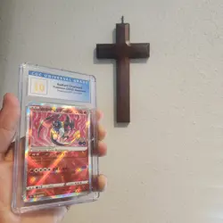 2022 Pokemon Radiant Charizard Pokemon GO Japanese s10b CGC Pristine 10 - Image 4
