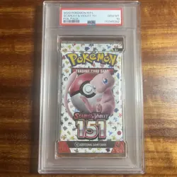 Pokemon Scarlet & Violet 151 SEALED Booster Pack - PSA 10 - Image 1