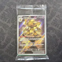 Alakazam 009 Pokemon Mega Evolutions SEALED - Black Star Promo Illustration B - Image 1
