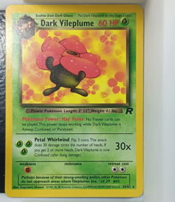The Pokemon Company Dark Vileplume 30/82 Team Rocket Rare Regular 60 HP Eng - Image 1