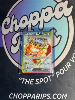 Pokemon Prismatic Evolutions Eevee EX Full Art Black Star Promo Holo #174 - Image 1