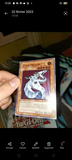 Cyber Dragon CRV-FR015 1st Ultimate Rare - Image 2