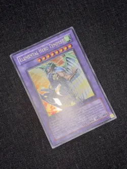 Yu-Gi-Oh! Elemental Hero Tempest, EEN-EN034, Ultra Rare, 1st Edition - Image 3