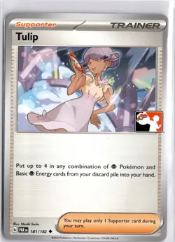 Tulip Play! Stamp Prize Pack Series League Promo Card 181/182 Pokemon TCG - Image 3