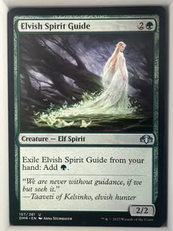 Elvish Spirit Guide U Dominaria Remastered 157 NM - Image 1