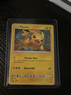 The Pokemon Company Pikachu SM76 SM Promo Holo Pokemon TCG Card English 70 HP - Image 1
