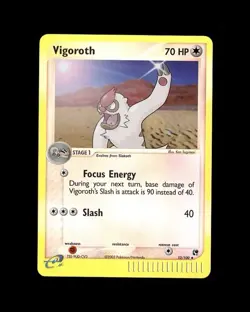 2003 Pokemon SANDSTORM VIGOROTH REVERSE HOLO 52/100 NM - Image 1