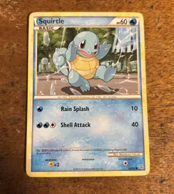 Squirtle 63/95 Unleashed Regular Pokemon 2010 - Image 1