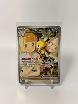 Lillie's Ribombee 164/159 Illustration Rare Journey Together Pokemon NM - Image 1