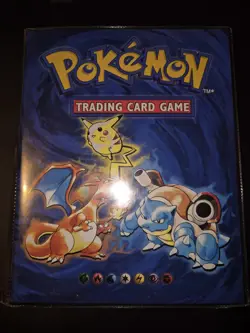 Pokemon - 4 Pocket Binder Album 1999 Wizards of the Coast Base Set - Vintage - Image 1