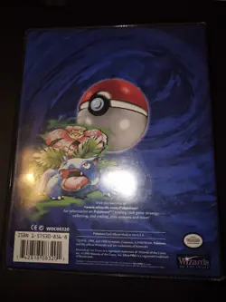 Pokemon - 4 Pocket Binder Album 1999 Wizards of the Coast Base Set - Vintage - Image 2