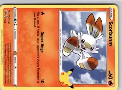 Pokemon Card Scorbunny 16/25 25th Anniversary McDonalds Promo Non Holo - Image 5