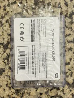 Pokemon TCG Chaos Rising Stamped Promo Keldeo 019/086 Sealed Cosmo Holo - Image 2