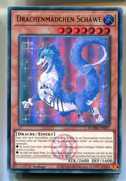 Yu-Gi-Oh! Drachenmadchen Schawe Ultra Rare BLMM-DE057 - Image 1